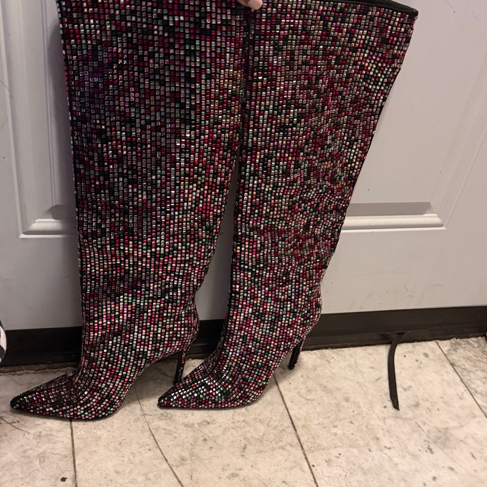 Azalea Wang Izzy Embellished Boot